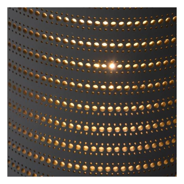 Lucide JAMILA - Lampe de table - Ø 15,5 cm - 1xE14 - Gris - détail 3